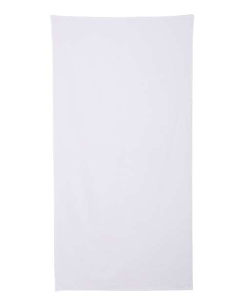 OAD Value Beach Towel — White — Front