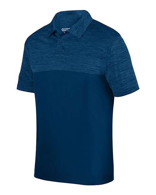 Unisex Shadow Tonal Heather Polo