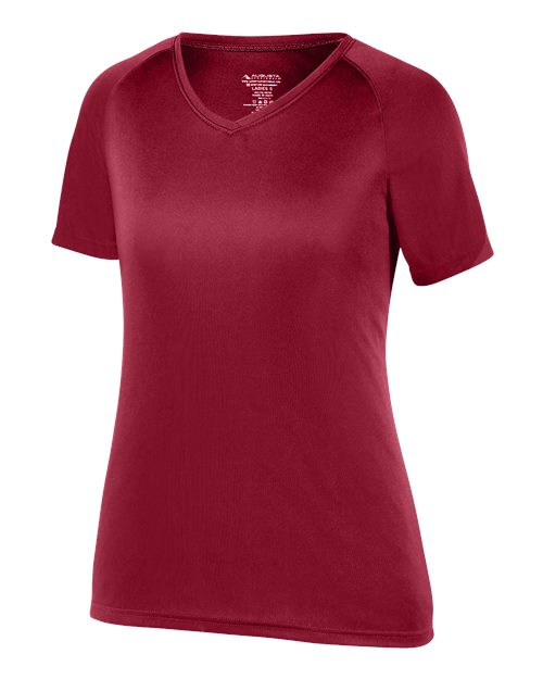 Augusta Sportswear Women's Attain Wicking V-Neck T-Shirt —