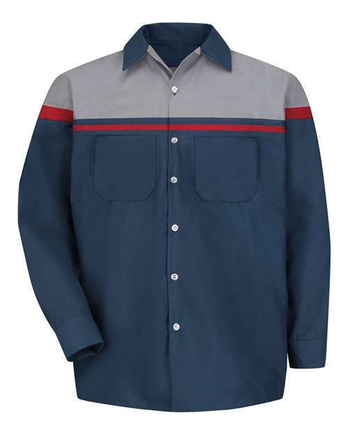 Red Kap Men's Performance Tech Long Sleeve Shirt