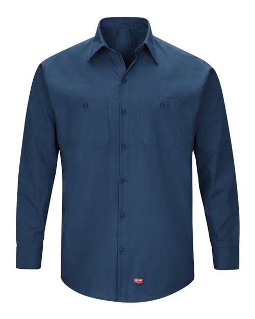 Red Kap Men's Tall Mimix™ Long Sleeve Work Shirt