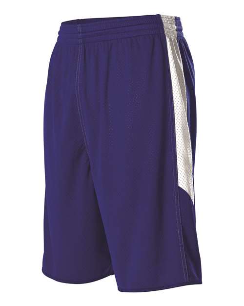 Men's Single Ply Reversible Basketball Shorts