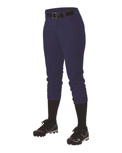 Women's Fastpitch Softball Pants with Belt Loops