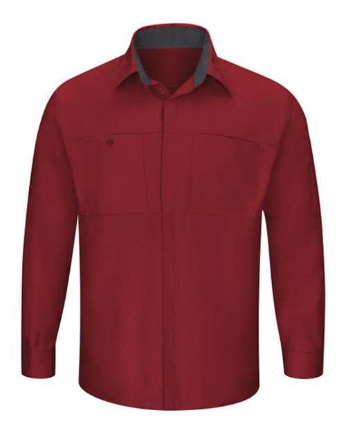 Men's Performance Plus Long Sleeve Shirt with OilBlok Technology