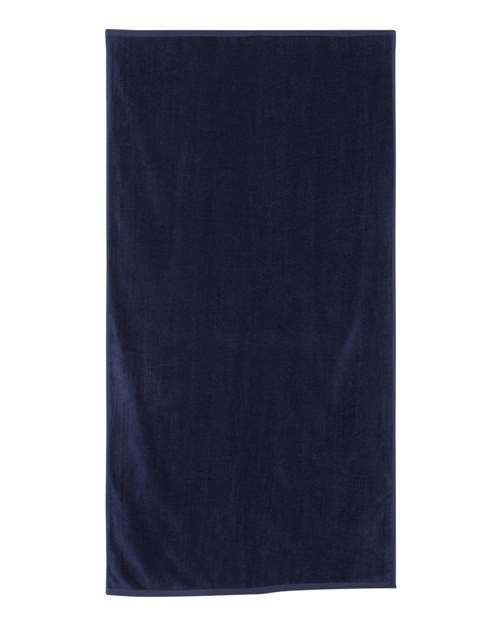 Q-Tees Velour Beach Towel