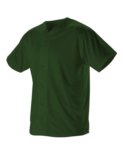 Men's Full Button Lightweight Baseball Jersey