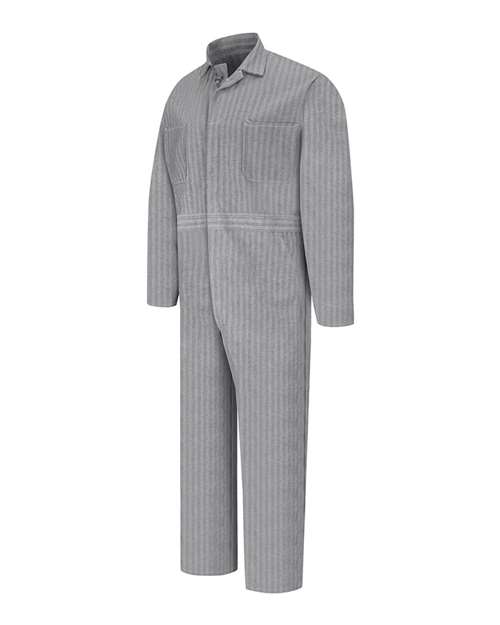 Red Kap Men's Tall Button-Front Cotton Coverall