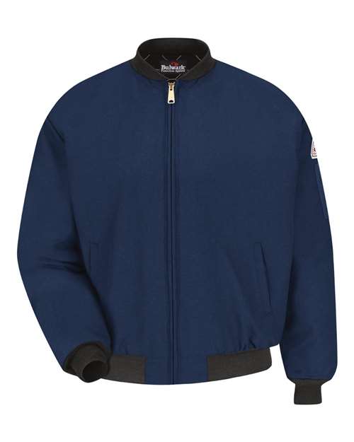 Bulwark Men's Tall Team Jacket - Nomex® IIIA — Navy — Front