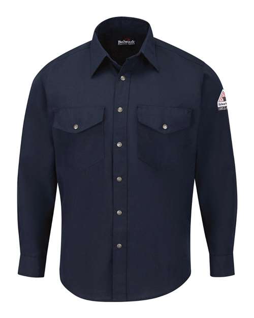 Bulwark Men's Tall Snap-Front Uniform Shirt - Nomex® IIIA 4.5 oz.