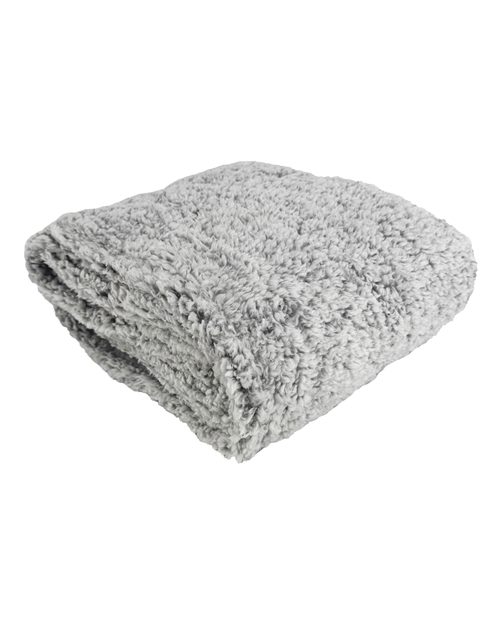 Alpine Fleece Frosted Sherpa Blanket
