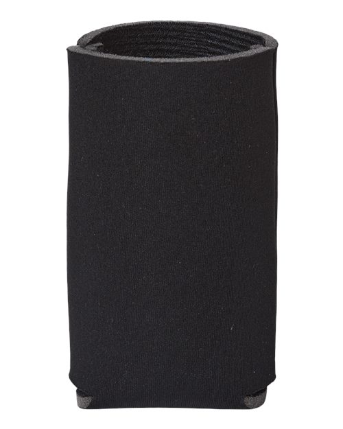 Liberty Bags Slim Can and Bottle Holder — Black — Front