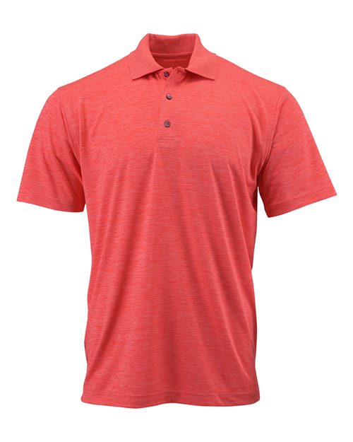 Men's Dakota Striated Heather Polo
