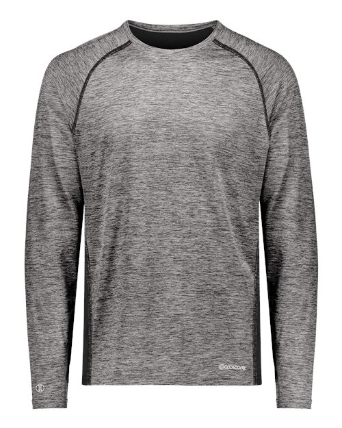 Holloway Youth Electrify CoolCore® Long Sleeve T-Shirt