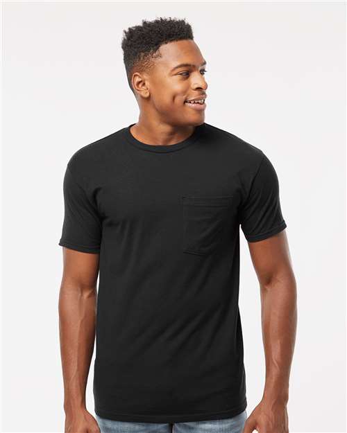 Tultex Unisex Heavyweight Jersey Pocket T-Shirt
