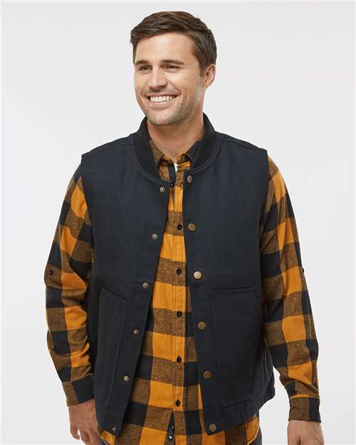 Independent Trading Co. Men's Insulated Canvas Workwear Vest