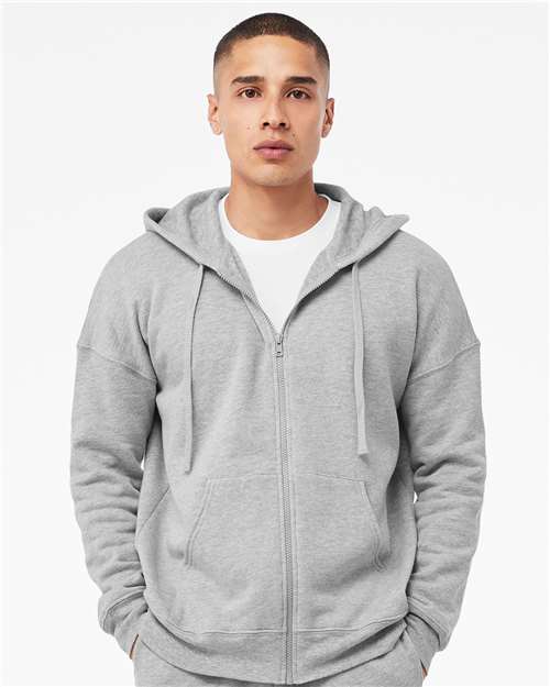 Unisex Sponge Fleece DTM Full-Zip Hoodie Sweatshirt