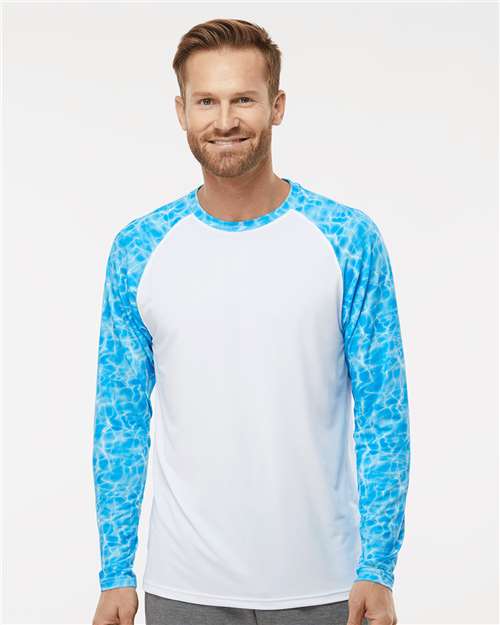Paragon Men's Panama Colorblocked Long Sleeve T-Shirt —