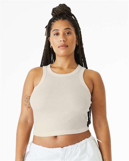 BELLA + CANVAS Women's Micro Rib Racer Tank
