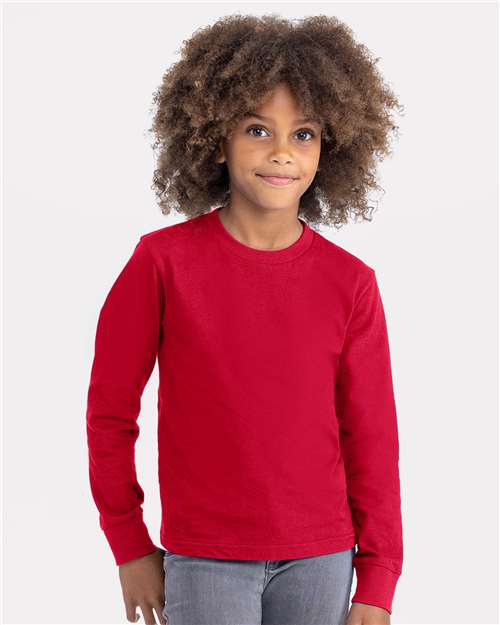 Youth Cotton Long Sleeve Tee