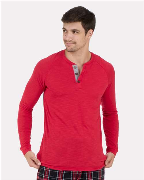 Unisex Henley Long Sleeve T-Shirt