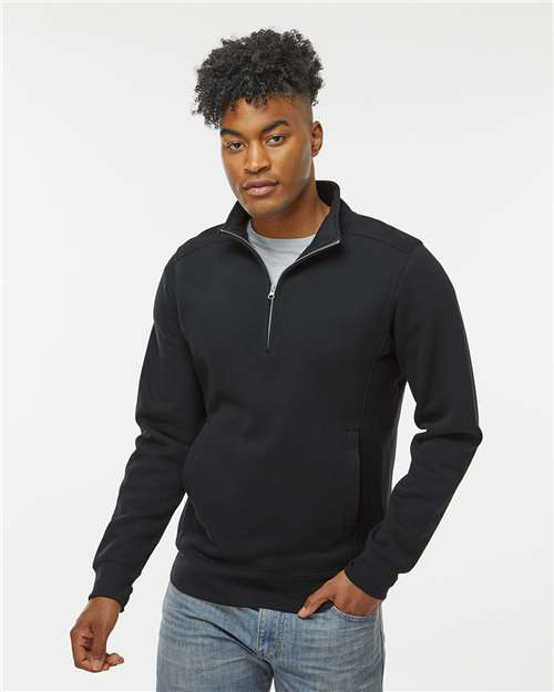 J. America Unisex Heavyweight Fleece Quarter-Zip Sweatshirt