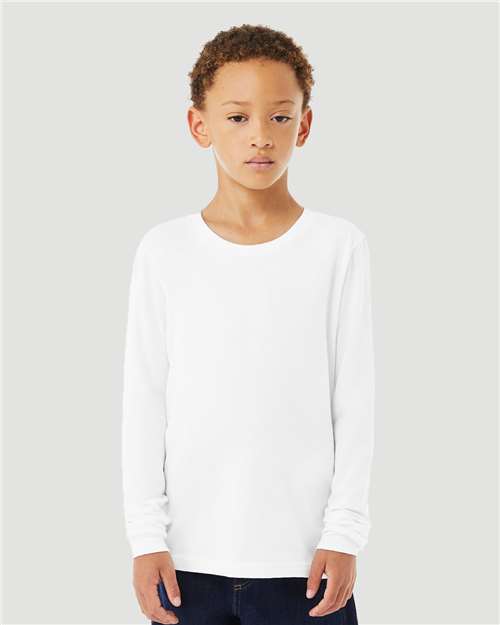 BELLA + CANVAS Youth Triblend Long Sleeve Tee