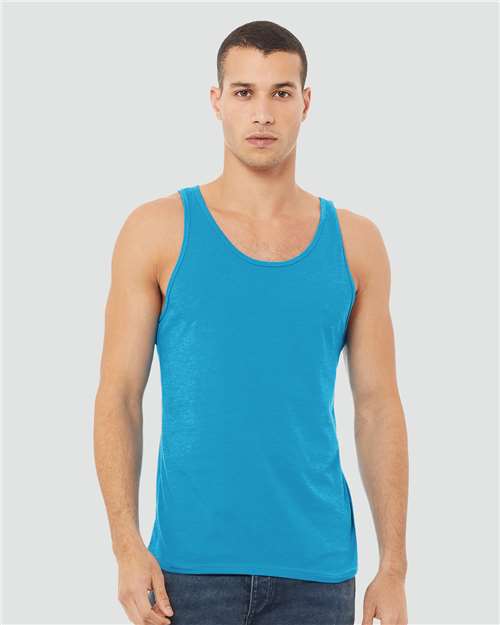 BELLA + CANVAS Unisex Heather CVC Tank