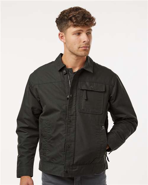 DRI DUCK Men's Renegade Lifestyle Jacket — Charcoal — On model · front