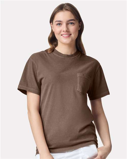 Comfort Colors Unisex Garment-Dyed Heavyweight Pocket T-Shirt