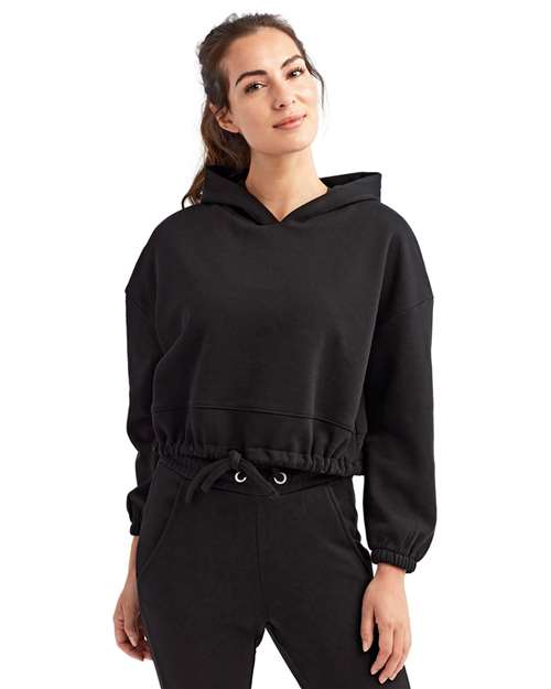 TriDri Women's Cropped Maria Hooded Sweatshirt