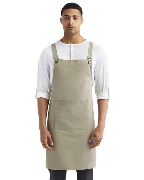 Cross Back Barista Bib Apron
