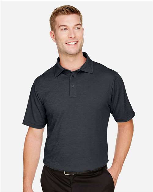 Devon & Jones Men's CrownLux Performance® Address Mélange Polo