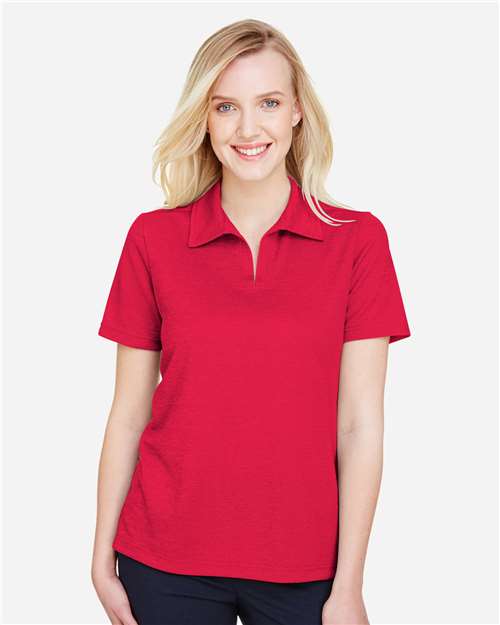 Women's CrownLux Performance® Address Melange Polo