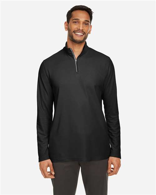 Men's Fusion ChromaSoft™ Pique Quarter-Zip Pullover