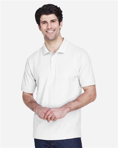 Devon & Jones Men's Pima Piqué Polo