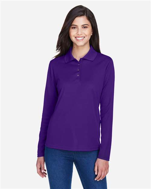 Women's Pinnacle Performance Long Sleeve Piqué Polo