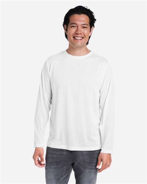 Unisex Fusion ChromaSoft™ Performance Long Sleeve T-Shirt