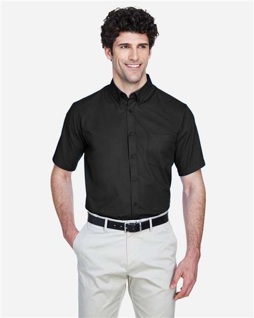 Men's Optimum Short Sleeve Twill Dress Shirt
