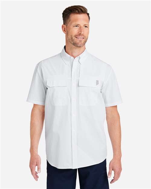 HUK Men's Creekbed Short Sleeve Shirt