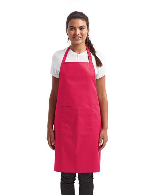 Recycled Pocket Bib Apron