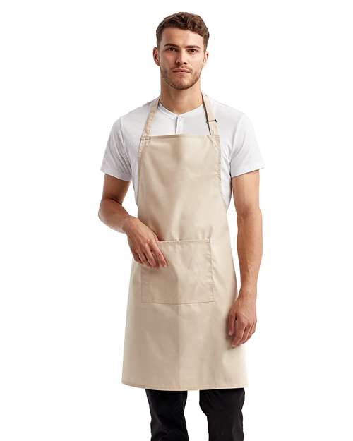 Recycled Pocket Bib Apron