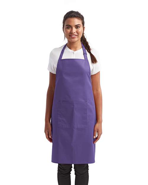Recycled Pocket Bib Apron