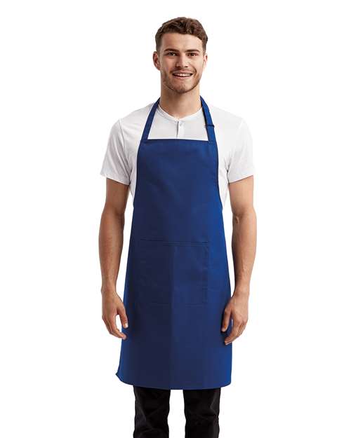 Recycled Pocket Bib Apron