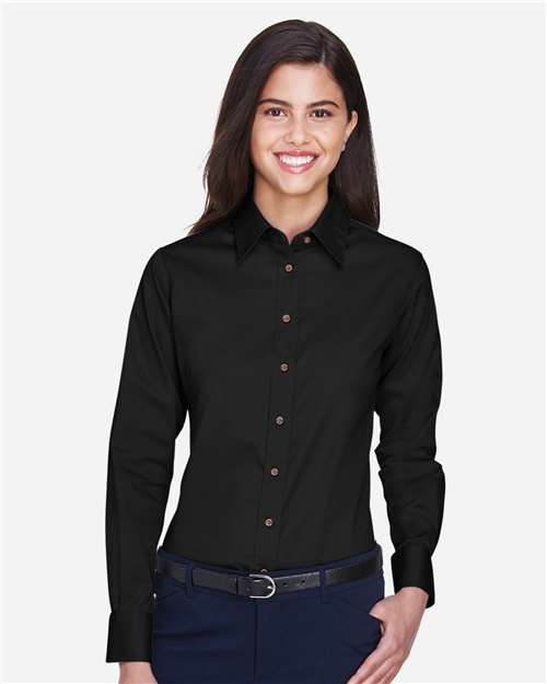 Women's Easy Blend™ Twill Dress Shirt with Stain-Release