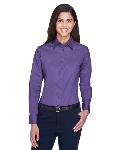 Women's Easy Blend™ Twill Dress Shirt with Stain-Release