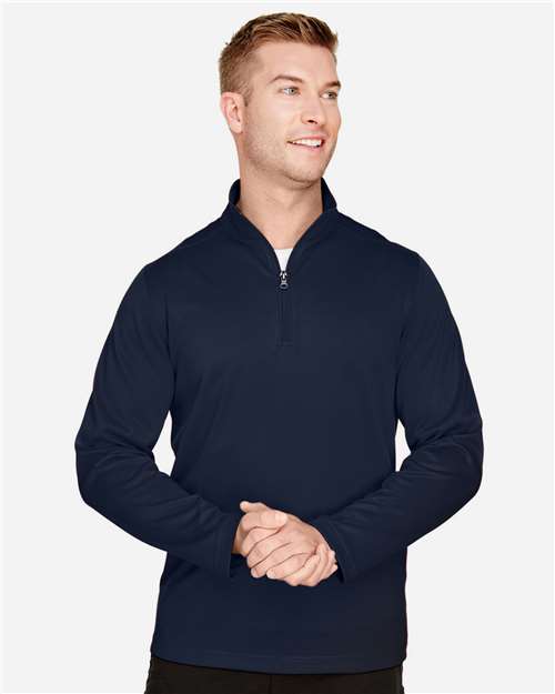 Harriton Men's Advantage Snag Protection Plus Quarter-Zip Pullover