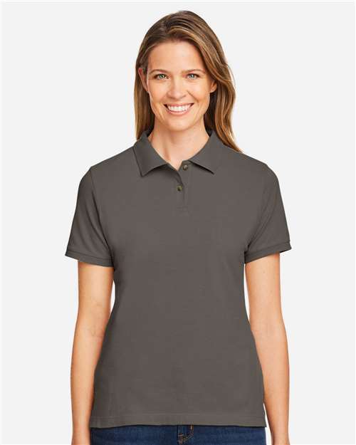 Harriton Women's Cotton Polo