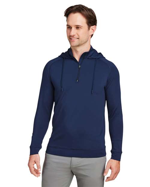 Swannies Unisex Vandyke Quarter-Zip Hooded Pullover