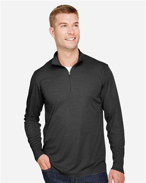Team 365 Men's Zone Sonic Heather Performance Quarter-Zip Pullover