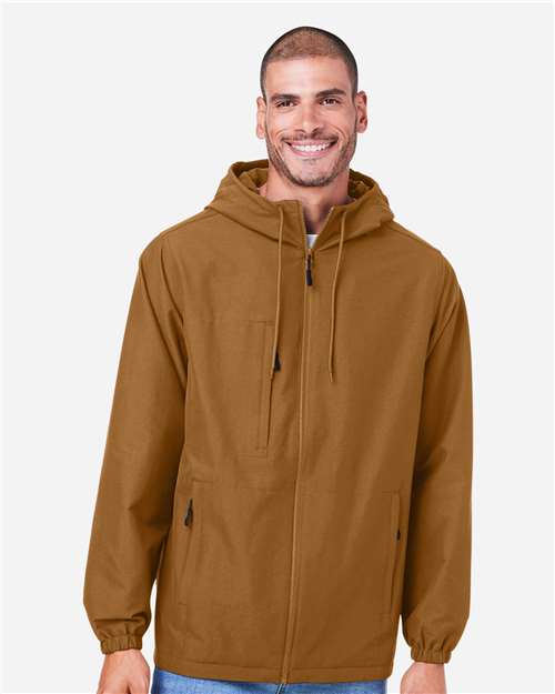 Unisex Flex Twill Hooded Jacket